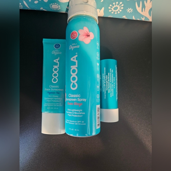 Coola sunscreen Classic 50spf Guava Mango 2.0oz, classic Face Sunscreen,  Liplux - Picture 2 of 3